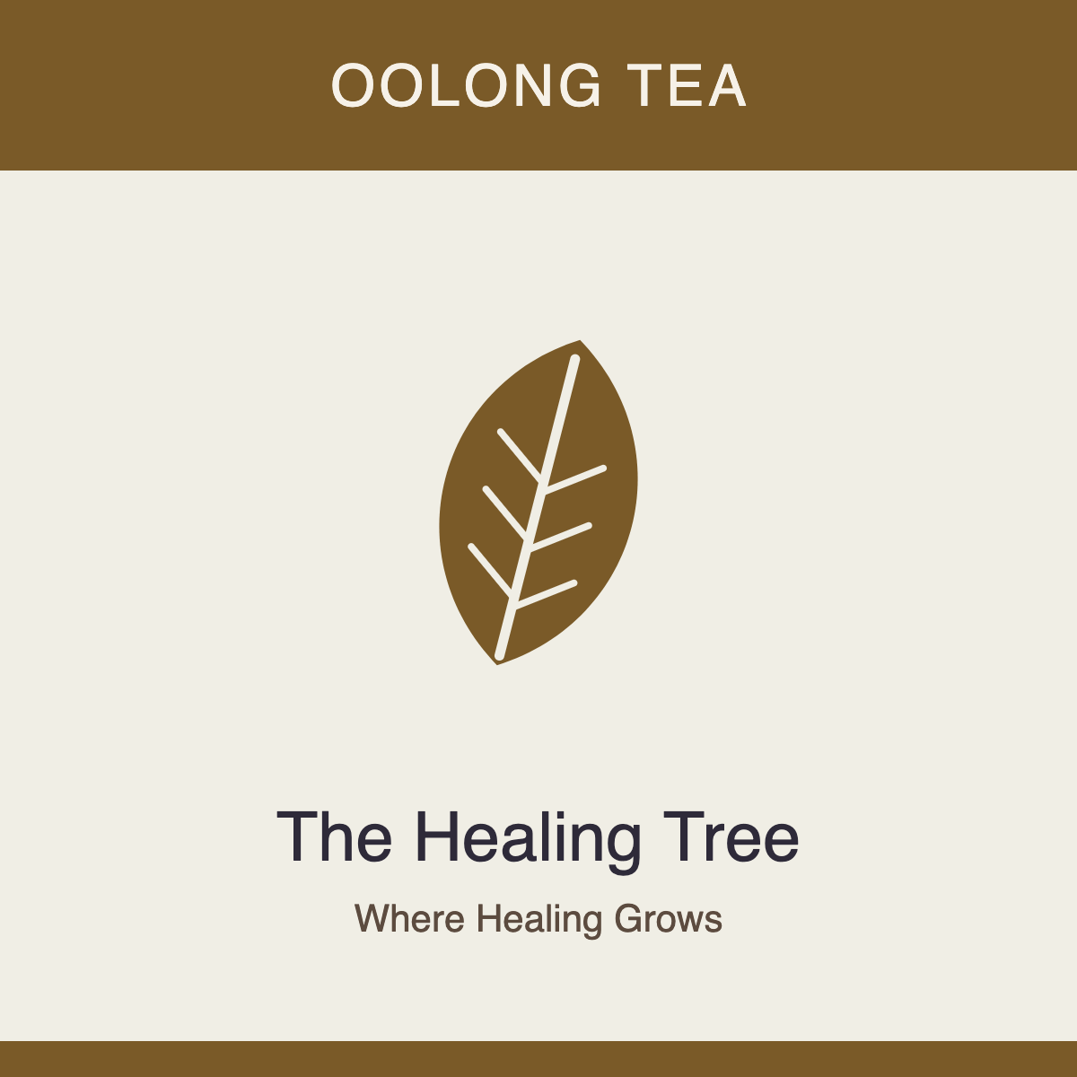 The Healing Tree oolong tea, product photo coming soon