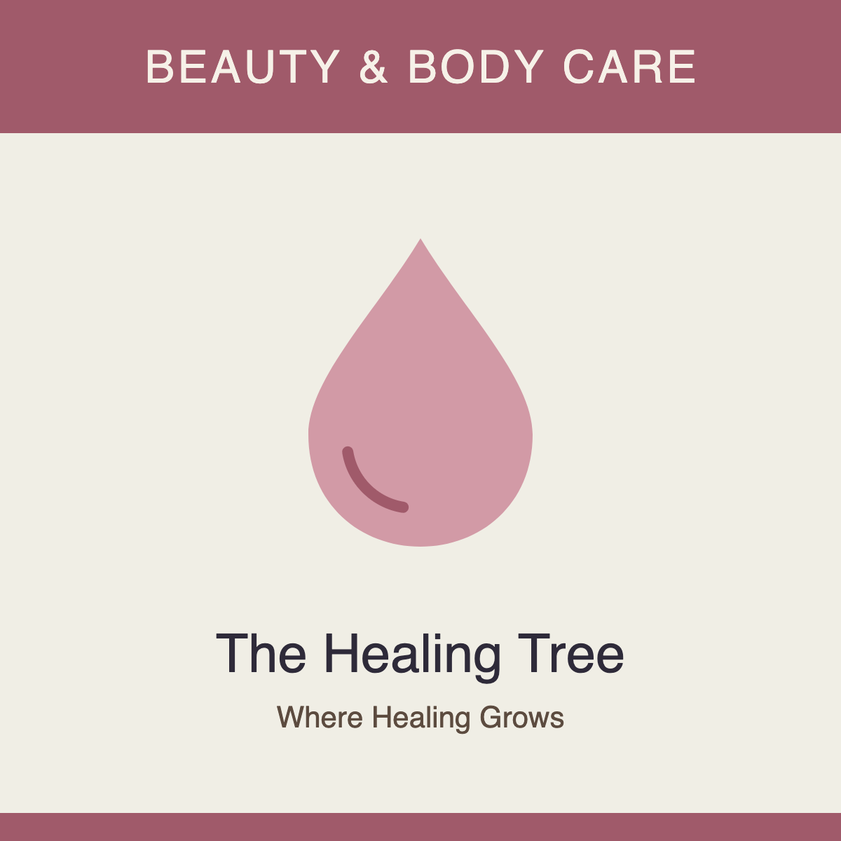 The Healing Tree beauty and body care, product photo coming soon