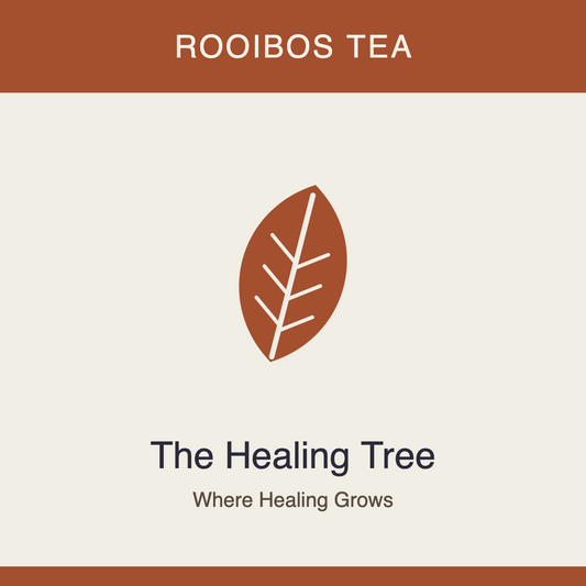 The Healing Tree rooibos tea, product photo coming soon